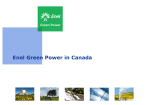Enel Green Power In Canada