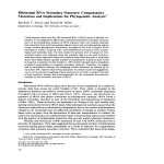 Ribosomal RNA Secondary Structure