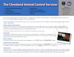 The Cleveland Animal Control Services