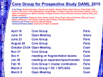 Organisation of GANIL prospectives