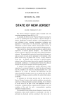 state of new jersey - New Jersey Legislature