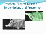 Epidemiology_Kyasanur Forest Disease