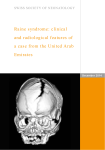 Raine syndrome: clinical and radiological features of a case from the