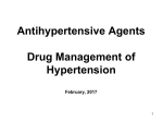 Antihypertensive Agents: Diuretics