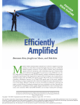 Efficiently Amplified
