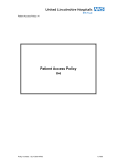 ULHT Patients Access Policy