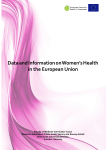 Data and Information on Women`s Health in the European Union