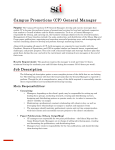 Campus Promotions (CP) General Manager