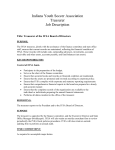 (1) Board Treasurer Job Description