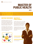master of public health - Western Michigan University