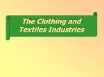 Clothing and Textiles Industries