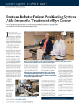 Protura Robotic Patient Positioning System Aids Successful