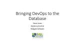 Bringing DevOps to the Database