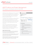 HEAT Portfolio and Project Management