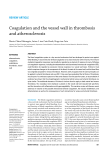 Coagulation and the vessel wall in thrombosis and atherosclerosis