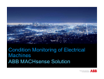 Condition Monitoring of Electrical Machines ABB MACHsense Solution
