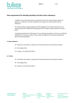 Data requirements for biocidal pesticides and their active substances