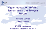 lessons from the Bologna Process - Higher Education Reform Experts
