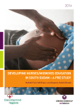 Developing nurses/midwives education in South Sudan
