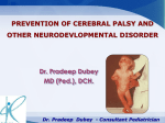 DCH. PREVENTION OF CEREBRAL PALSY AND OTHER