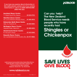 Shingles or Chickenpox - New Zealand Blood Service