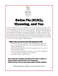 Swine Flu (H1N1), Wyoming, and You