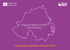 Regional Mental Health Care Pathway