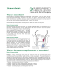 Hemorrhoids - Rush University Medical Center