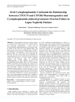 Oral Cyclophosphamide Confounds the Relationship between