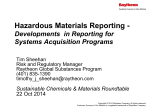 Hazardous Materials Reporting
