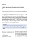 Dorsolateral Prefrontal Cortex GABA Concentration in Humans