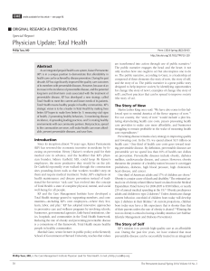 Total Health - The Permanente Journal