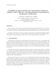 NUMERICAL SIMULATION OF CAVITATING FLOWS IN