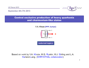 Central exclusive production of heavy quarkonia and charmonium