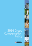 2016 Group Compensation Policy