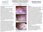 Calciphylaxis Induced Ulcerations