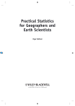 Practical Statistics for Geographers and Earth Scientists
