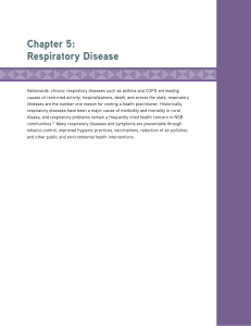 Chapter 5: Respiratory Disease