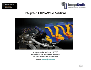 Integrated CAD/CAM/CAE Solutions