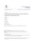 A 200 Year Record of Carbon-13 and Carbon-14