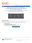 Bottom-up Nanoconstruction by the Welding of Individual Metallic