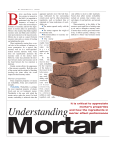 Understanding Mortar - Masonry Advisory Council