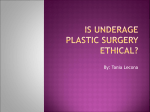 Is Underage Plastic Surgery Ethical?