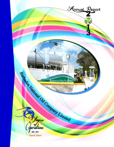 Barbados National Oil Company Limited 2013