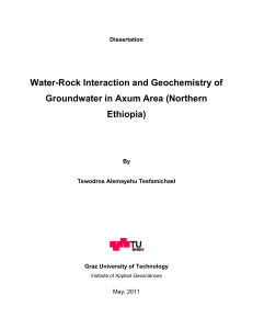 The Effect of Water-Rock Interaction on