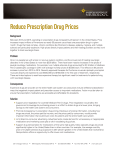 Reduce Prescription Drug Prices