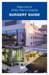 surgery guide - White Plains Hospital