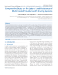Comparative Study on the Lateral Load Resistance of Multi