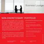 non-discretionary portfolio - Alternative Capital Partners