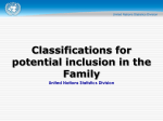 Family of International Classifications
